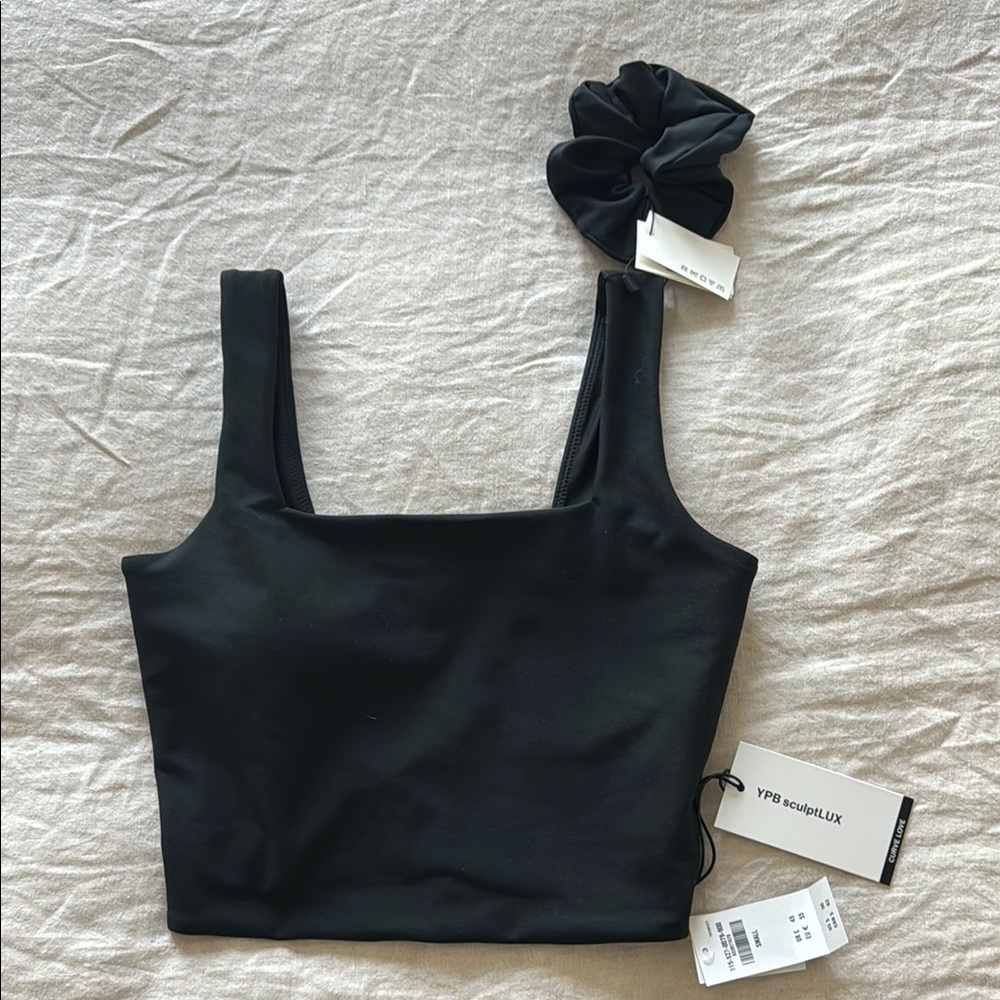 Abercrombie & Fitch YPB Square Neck Workout Top
